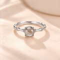 Toujours Endure silver pet keepsake ring