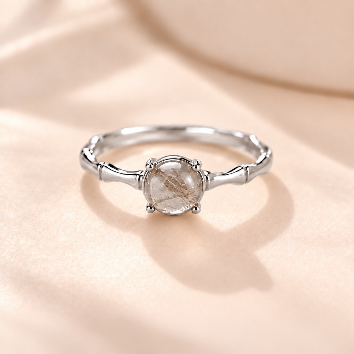Toujours Endure silver pet keepsake ring