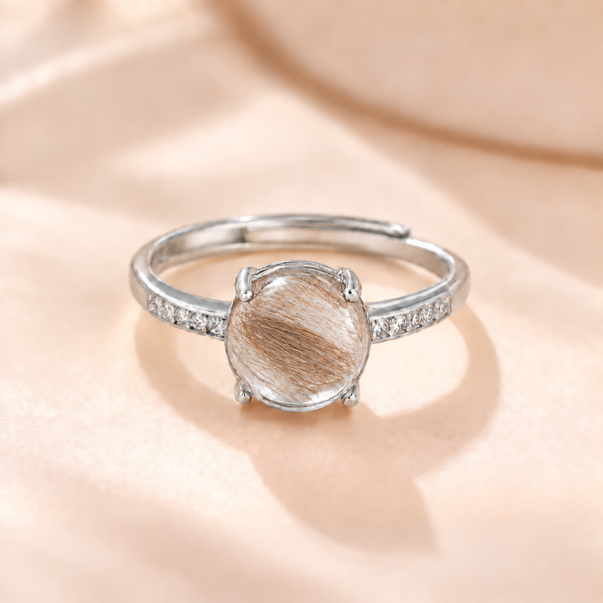 Toujours Evermore silver pet keepsake ring