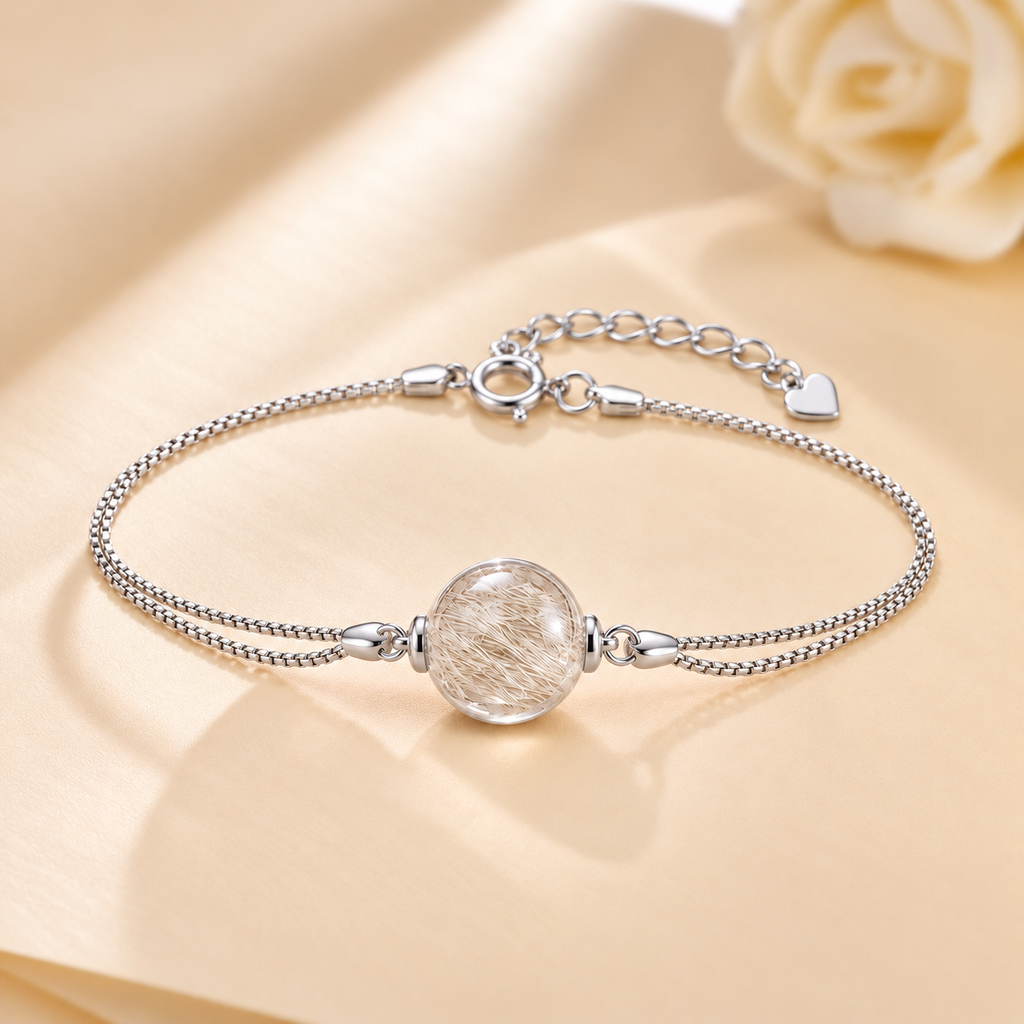 Toujours Infinite silver pet keepsake bracelet