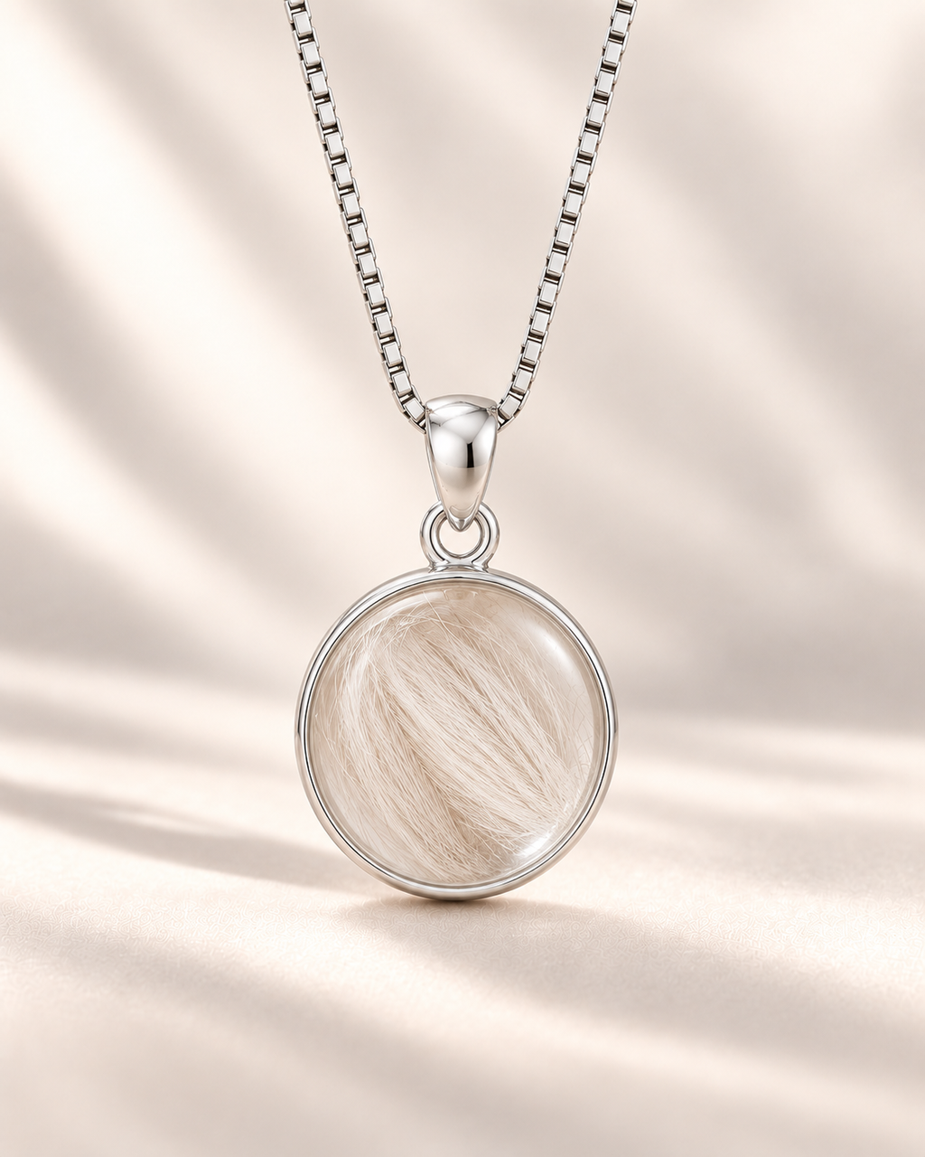 Toujours Tribute silver pet keepsake necklace