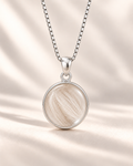 Toujours Tribute silver pet keepsake necklace