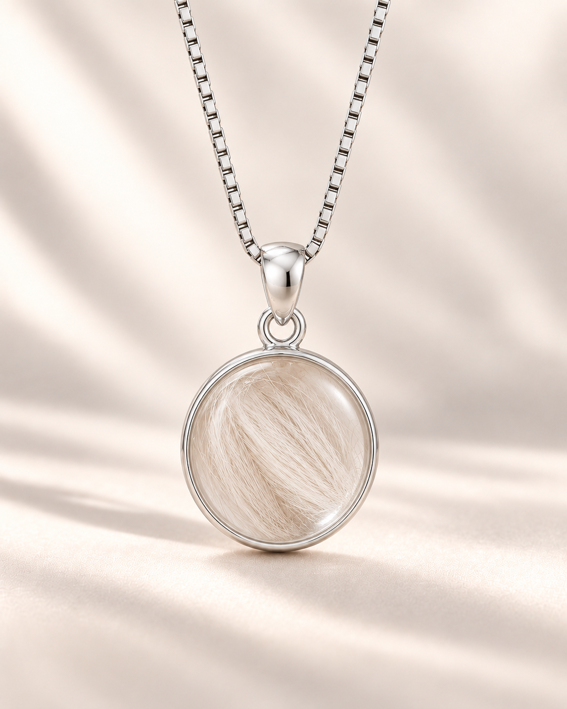 Toujours Tribute silver pet keepsake necklace